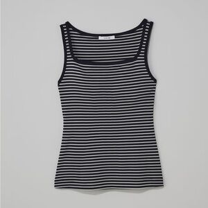 NWT ADEAM x Carolyn Murphy Striped Yama Tank Navy & White XS $250